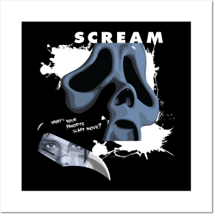 Scary movie - Ghostface Posters and Art